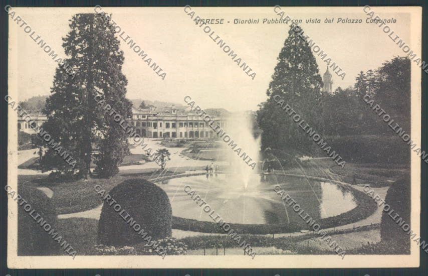 Varese Giardini cartolina LQ6362 – fronte