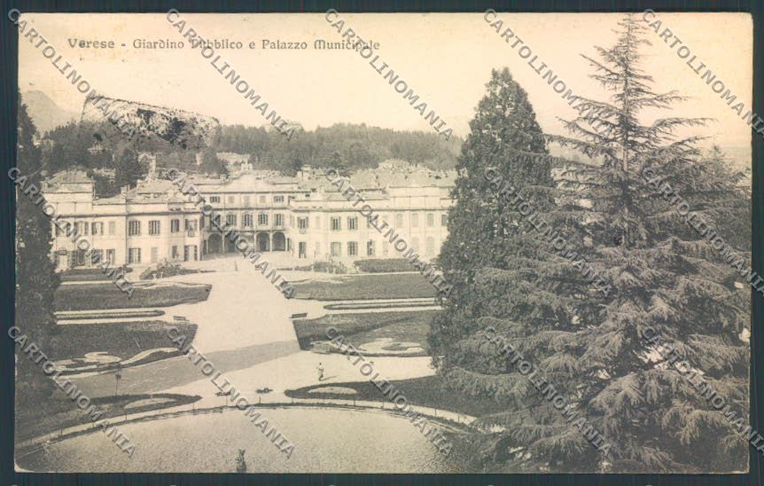 Varese Giardini cartolina LQ6369 – fronte