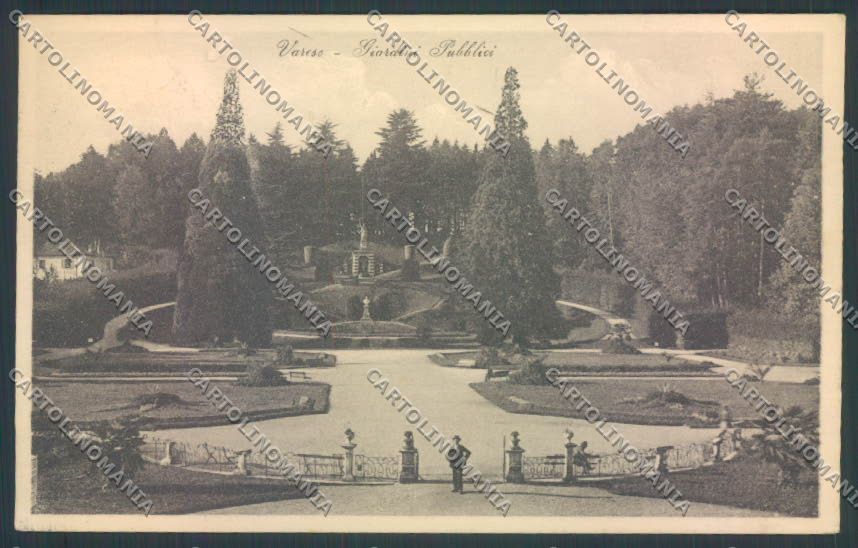 Varese Giardini cartolina LQ6399 – fronte