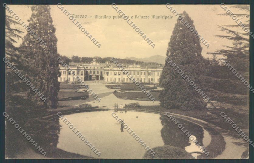 Varese Giardini cartolina LQ6401 – fronte