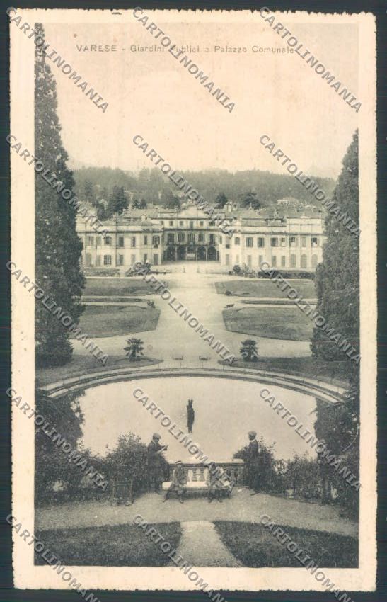 Varese Giardini cartolina LQ6421 – fronte