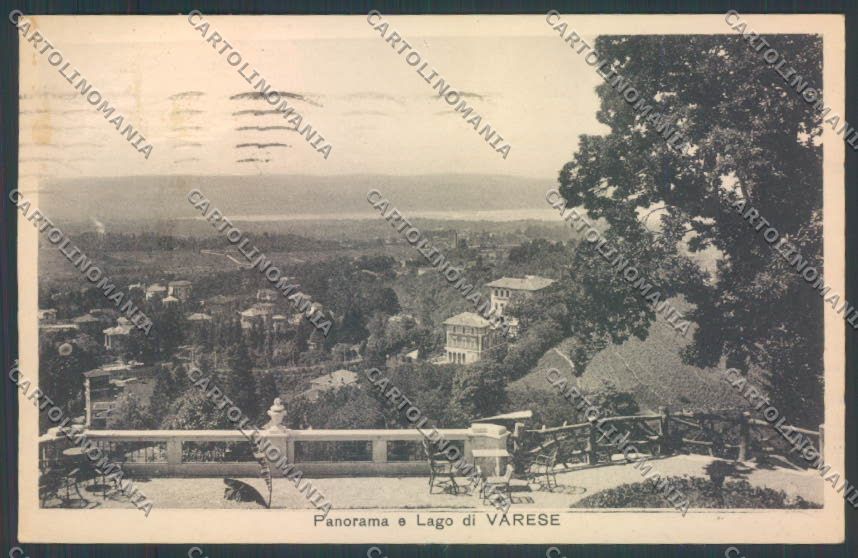 Varese Giardini cartolina LQ6436 – fronte