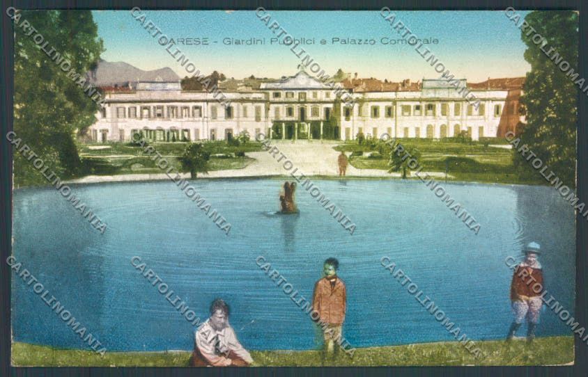 Varese Giardini cartolina LQ6438 – fronte
