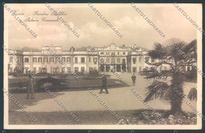 Varese Giardini cartolina LQ6439 – fronte