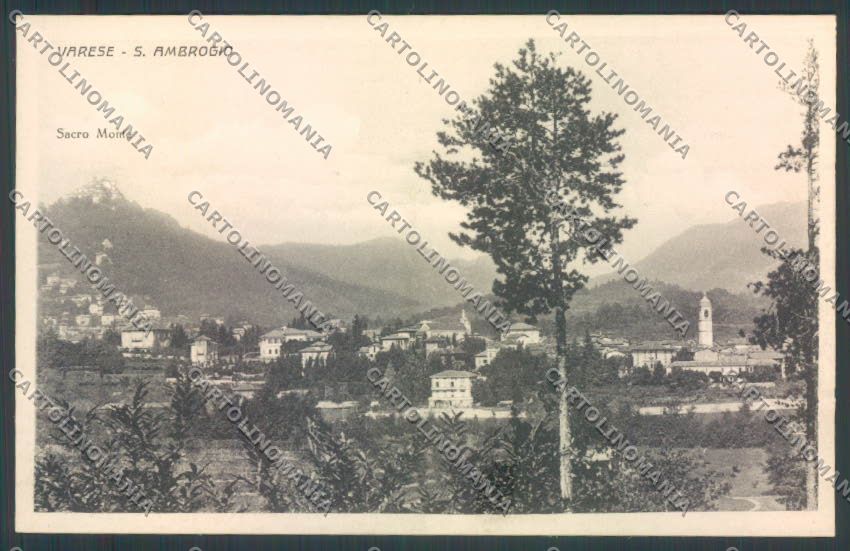 Varese Sant'Ambrogio cartolina LQ6466 – fronte
