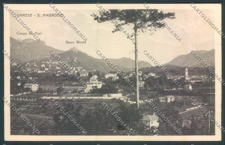 Varese Sant'Ambrogio cartolina LQ6467 – fronte