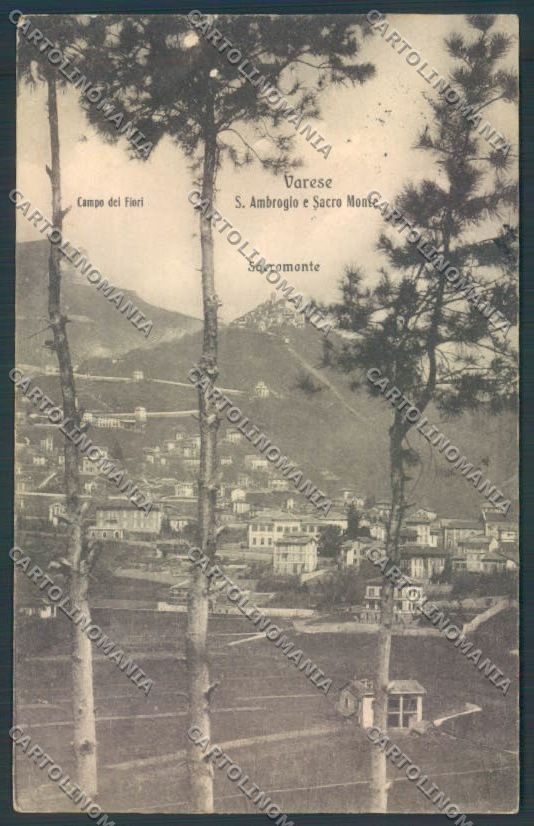 Varese Sant'Ambrogio cartolina LQ6471 – fronte