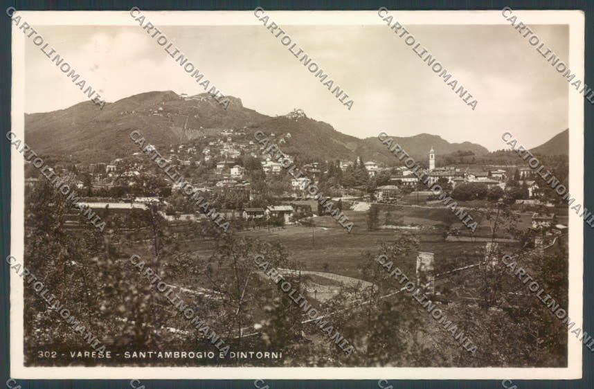 Varese Sant'Ambrogio Foto cartolina LQ6473 – fronte