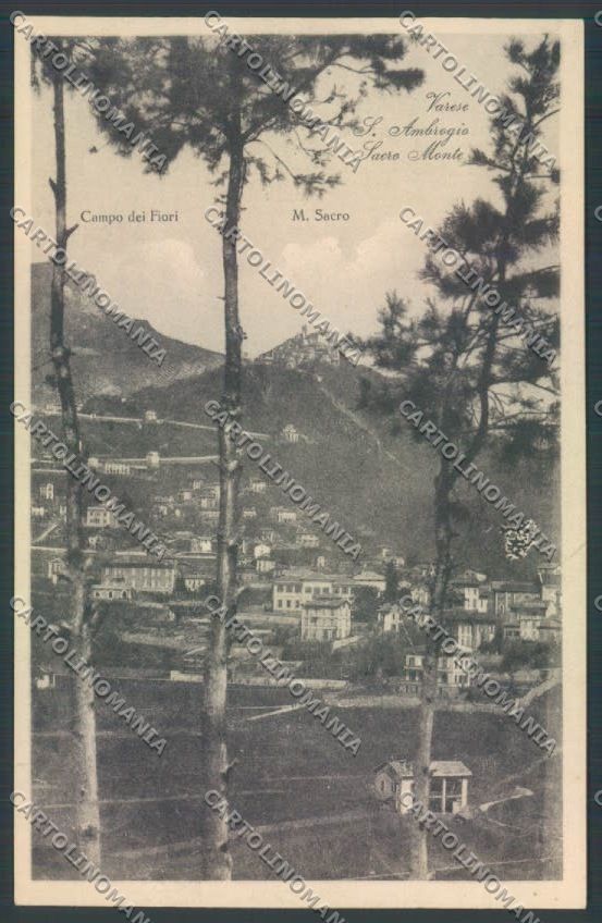 Varese Sant'Ambrogio cartolina LQ6474 – fronte