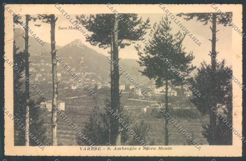 Varese Sant'Ambrogio cartolina LQ6479 – fronte