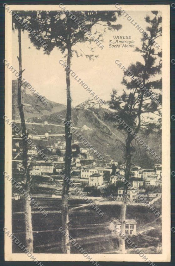 Varese Sant'Ambrogio cartolina LQ6484 – fronte