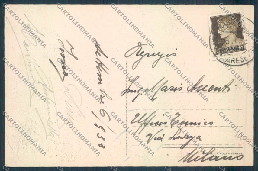 Varese Sant'Ambrogio cartolina LQ6484 – retro