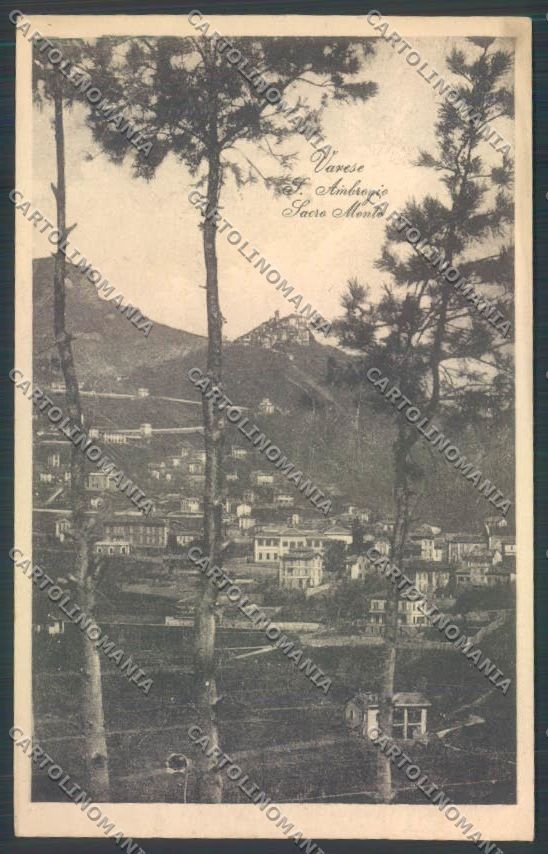 Varese Sant'Ambrogio cartolina LQ6487 – fronte