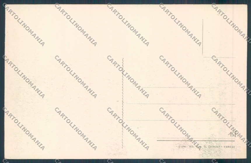Varese Sant'Ambrogio cartolina LQ6489 – retro