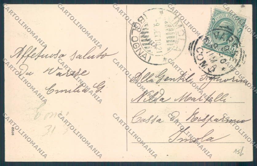 Varese Sant'Ambrogio cartolina LQ6491 – retro
