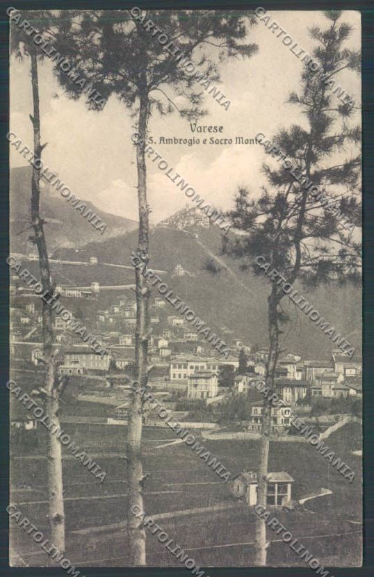 Varese Sant'Ambrogio cartolina LQ6492 – fronte