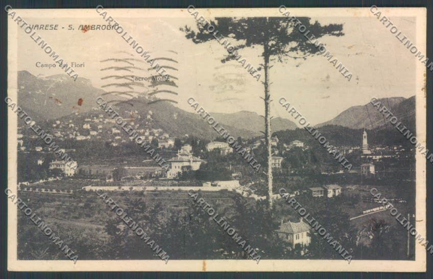 Varese Sant'Ambrogio cartolina LQ6493 – fronte