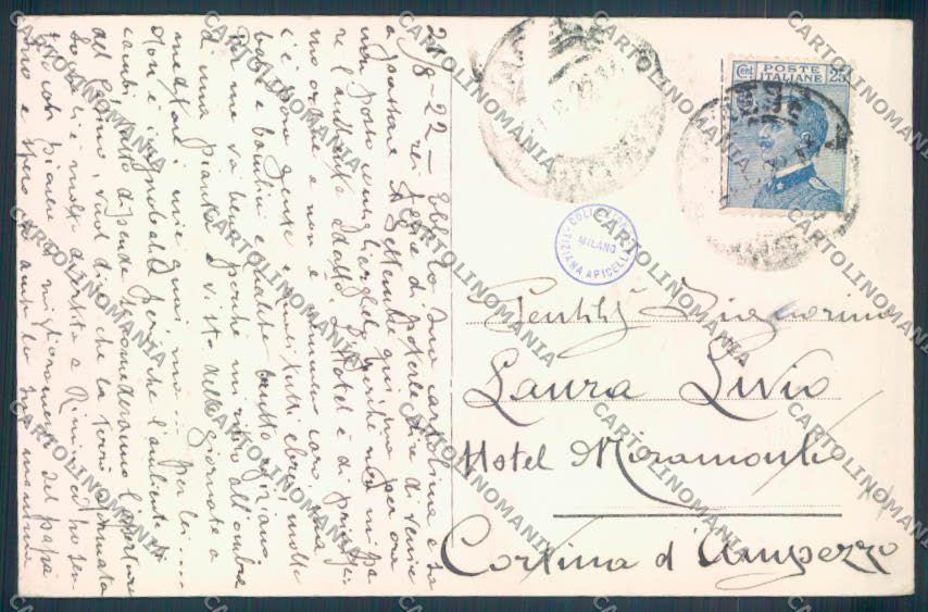 Varese Lago di cartolina LQ6499 – retro