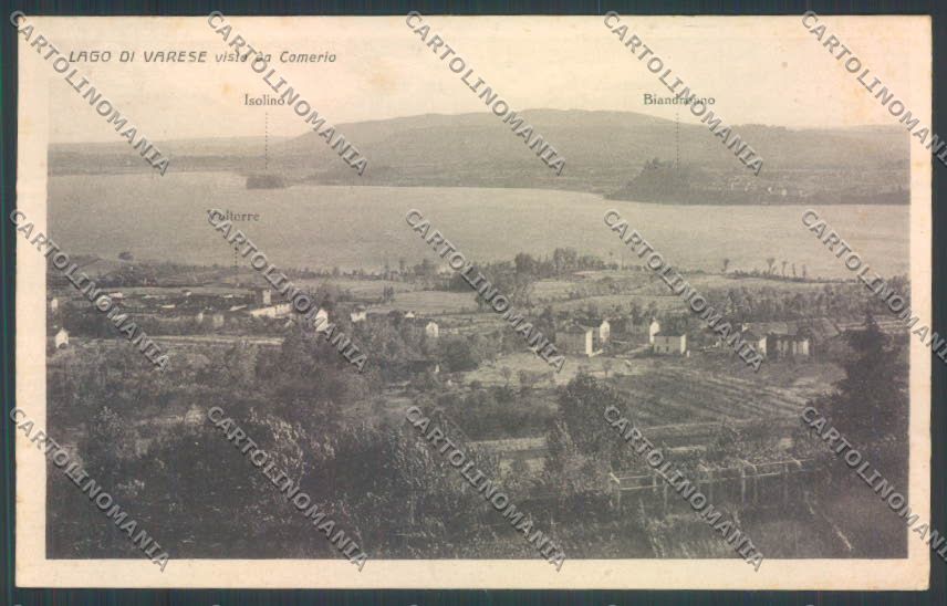 Varese Lago di cartolina LQ6505 – fronte