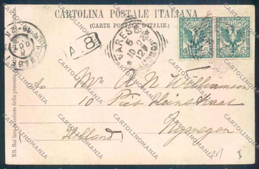 Varese Città cartolina LQ6525 – retro