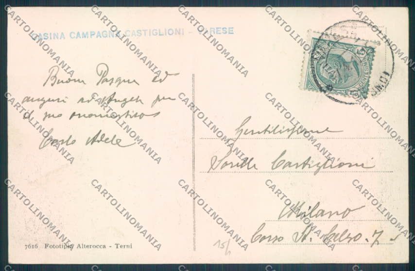 Varese Città cartolina LQ6535 – retro