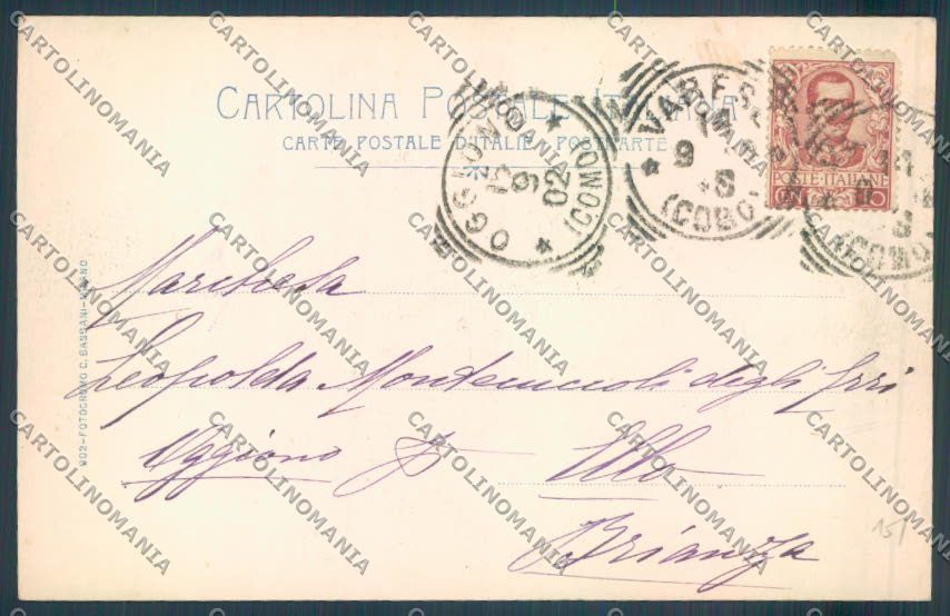 Varese Città cartolina LQ6541 – retro