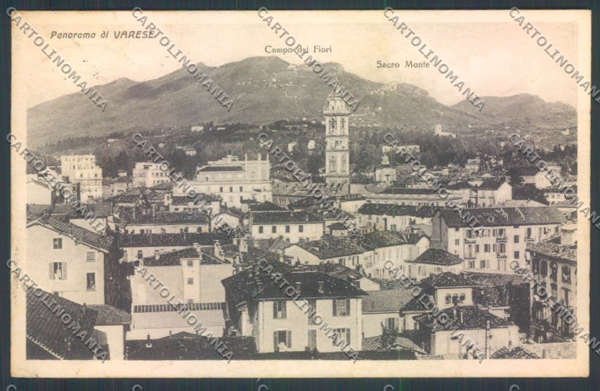Varese Città cartolina LQ6553 – fronte