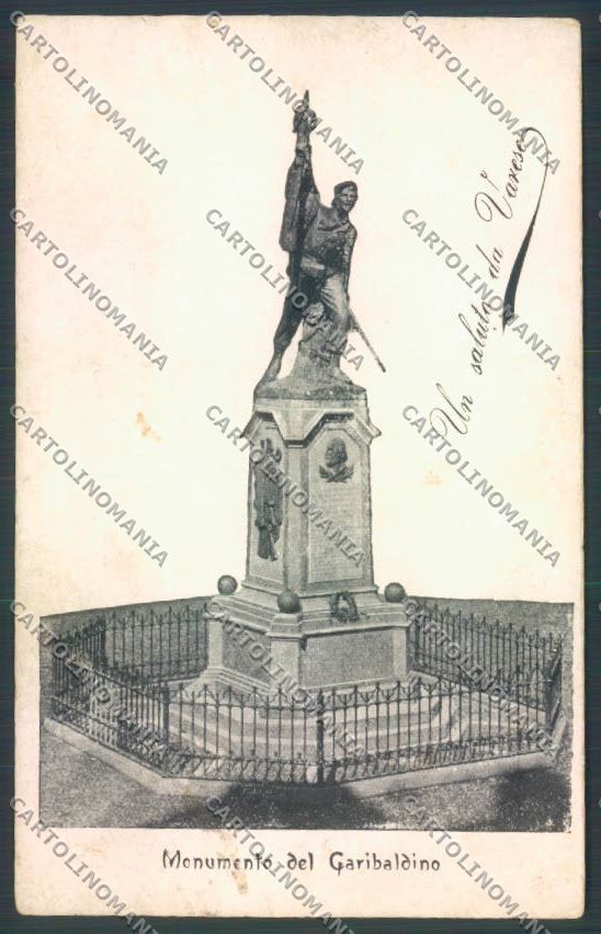 Varese Città Garibaldi cartolina LQ6558 – fronte