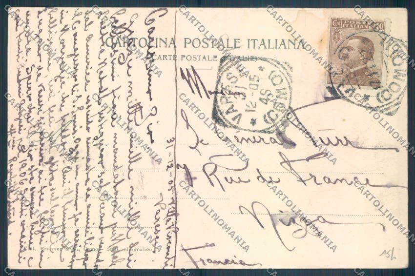 Varese Città cartolina LQ6563 – retro