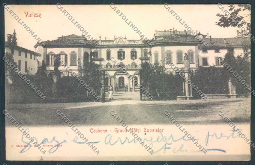 Varese Città PIEGA cartolina LQ6565 – fronte