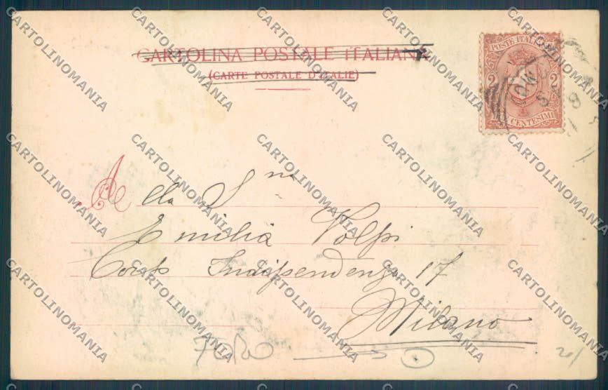 Varese Città FORO cartolina LQ6571 – retro