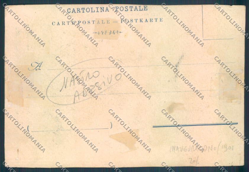 Varese Città Garibaldi NASTRO ADESIVO cartolina LQ6576 – retro