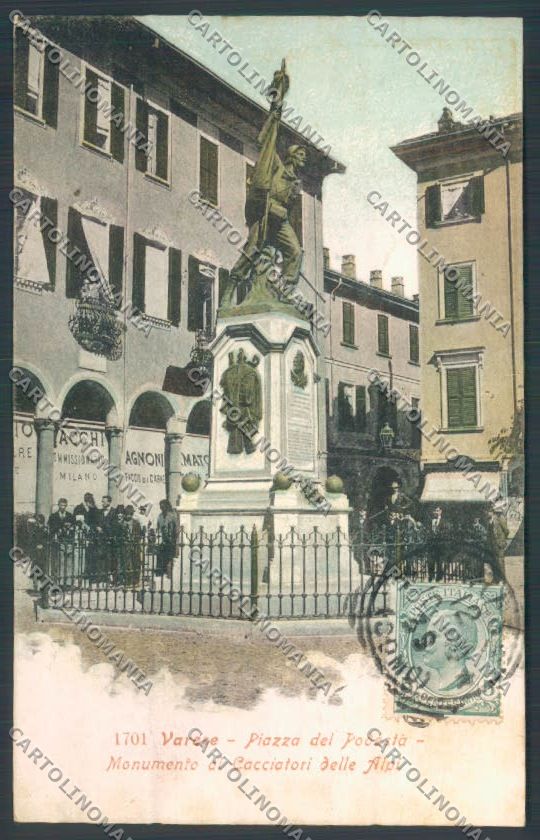 Varese Città Garibaldi cartolina LQ6577 – fronte