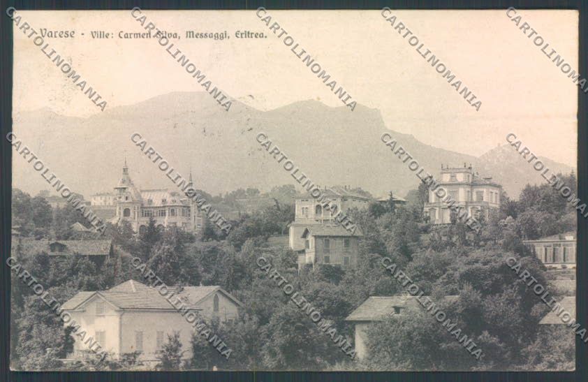 Varese Città SCOLLATA cartolina LQ6580 – fronte