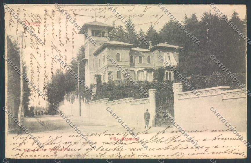 Varese Città STRAPPO cartolina LQ6581 – fronte
