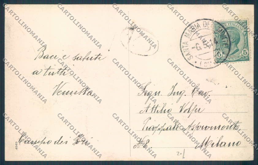 Varese Città cartolina LQ6584 – retro