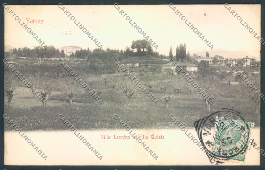 Varese Città ABRASA cartolina LQ6587 – fronte