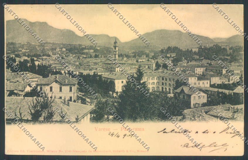 Varese Città cartolina LQ6588 – fronte