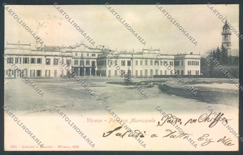 Varese Città cartolina LQ6590 – fronte