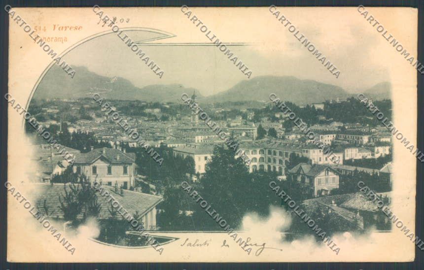Varese Città cartolina LQ6645 – fronte