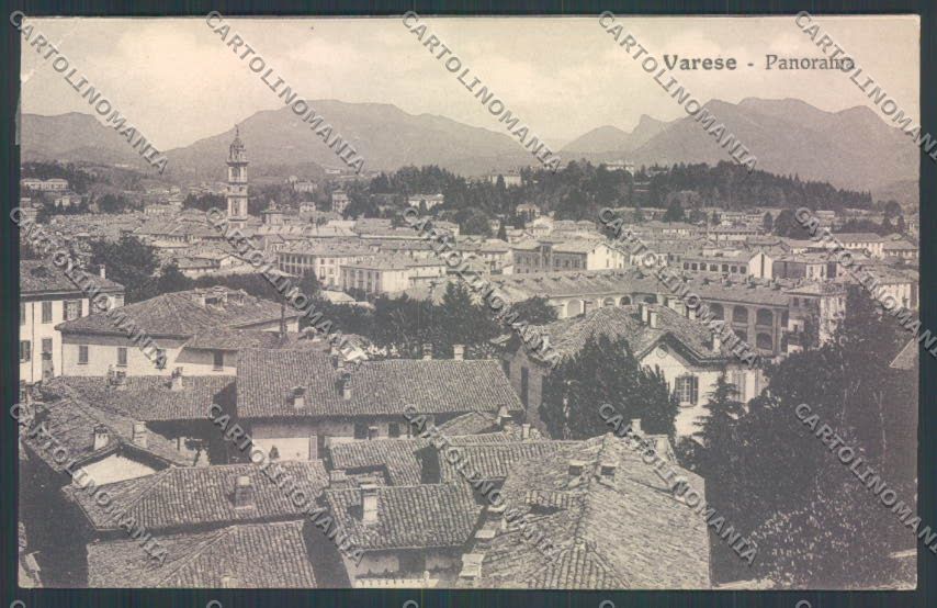 Varese Città RIPARATA cartolina LQ6648 – fronte