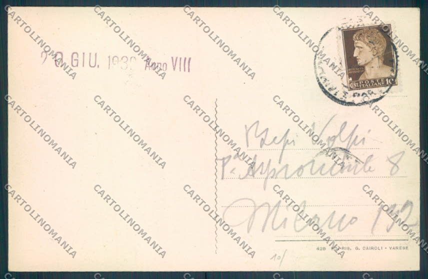 Varese Città cartolina LQ6656 – retro