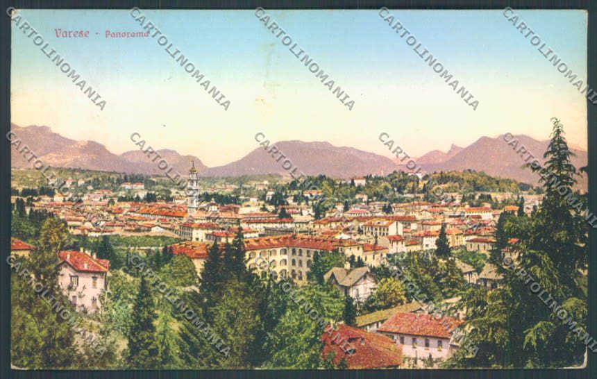 Varese Città cartolina LQ6660 – fronte