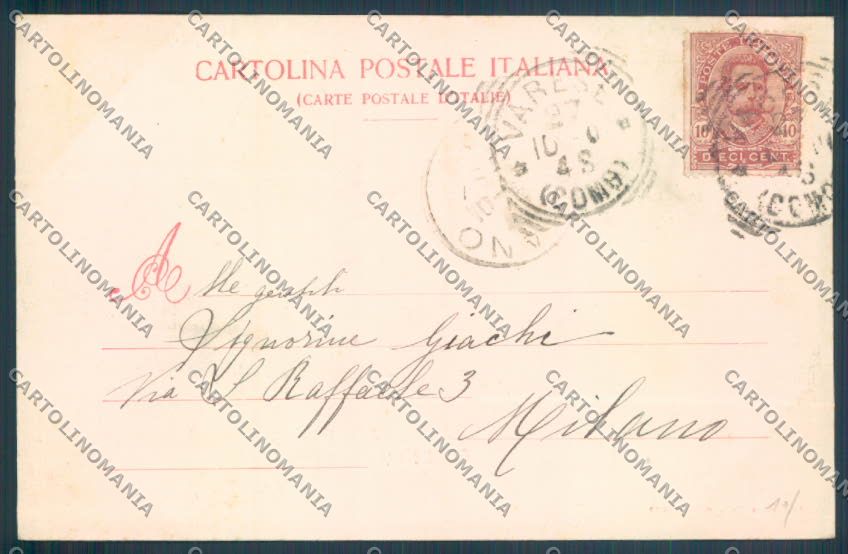 Varese Città cartolina LQ6672 – retro