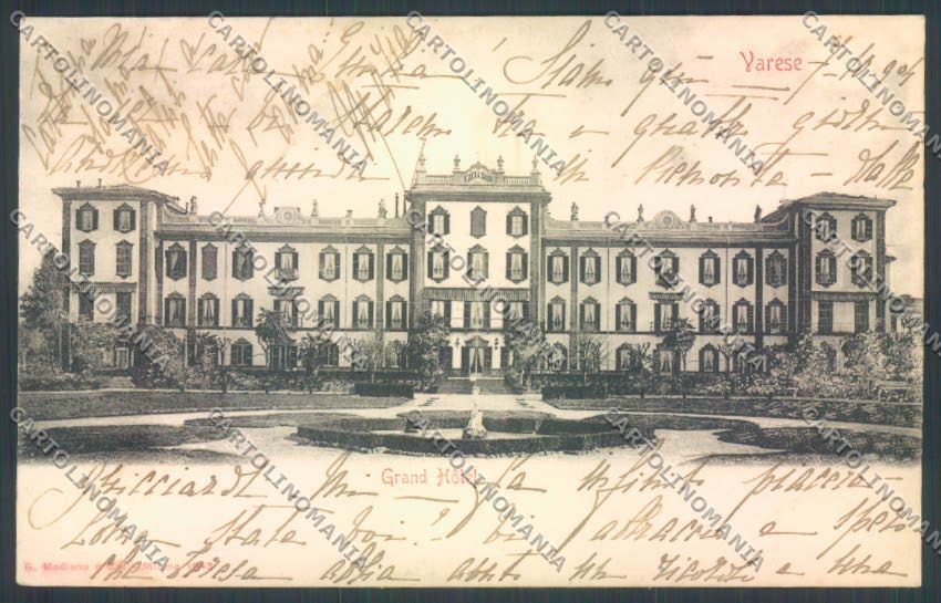 Varese Città ABRASA cartolina LQ6673 – fronte