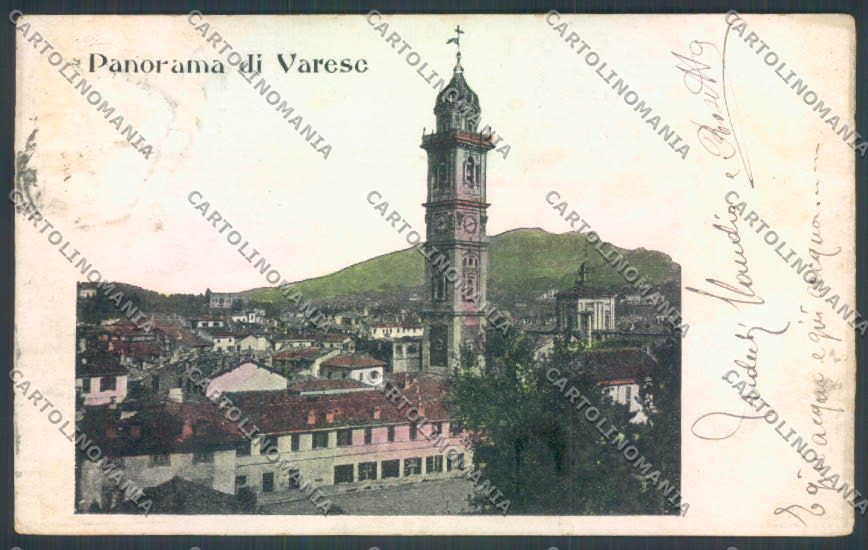 Varese Città cartolina LQ6688 – fronte