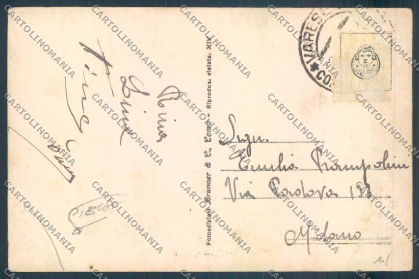 Varese Città Foto cartolina LQ6690 – retro