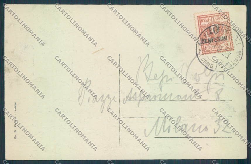 Varese Campo dei Fiori cartolina LQ6711 – retro
