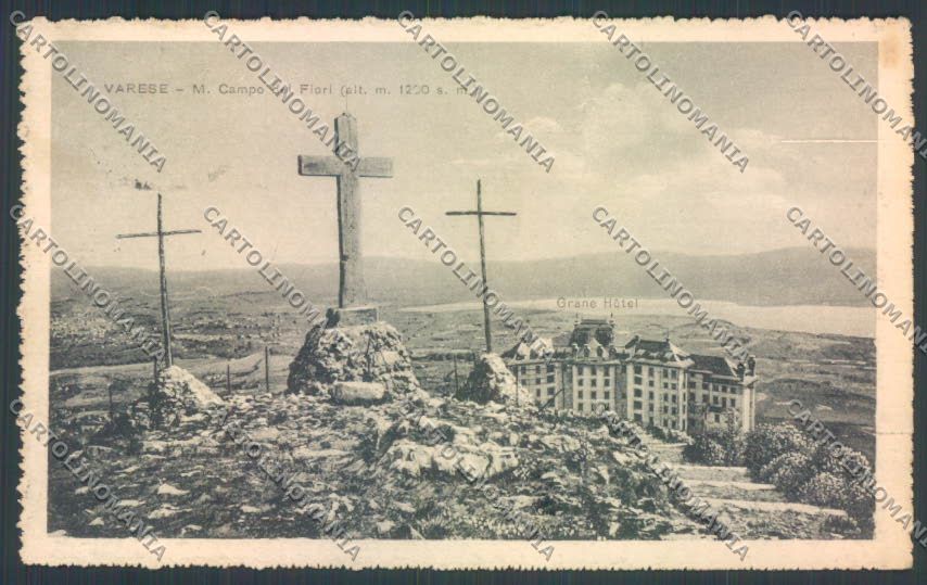 Varese Campo dei Fiori cartolina LQ6714 – fronte