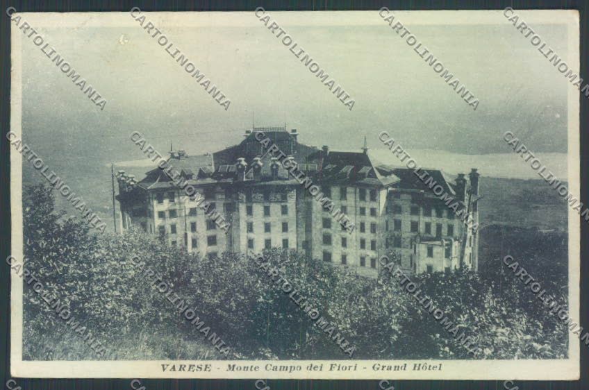 Varese Campo dei Fiori PIEGHINE cartolina LQ6718 – fronte